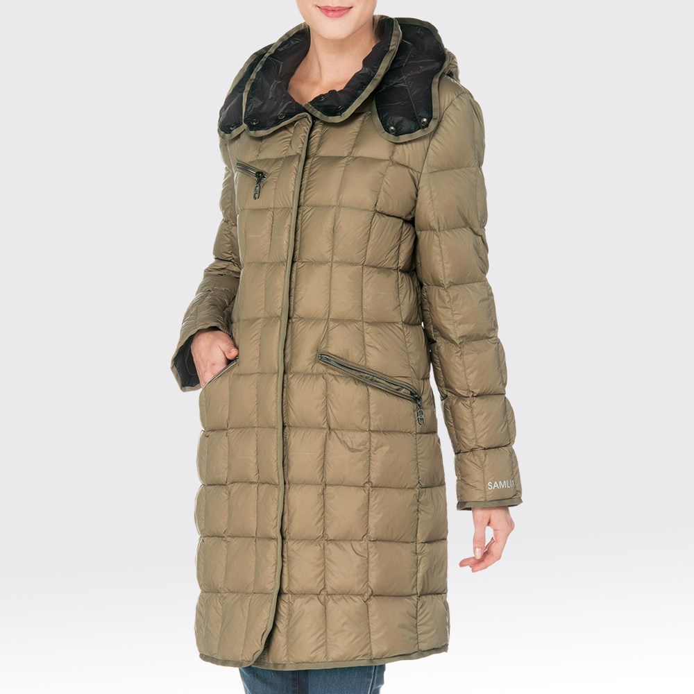 32514 女輕量化羽絨大衣