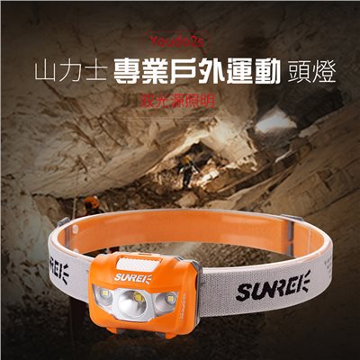SUNREE Youdo 2s 加強版 195流明頭燈